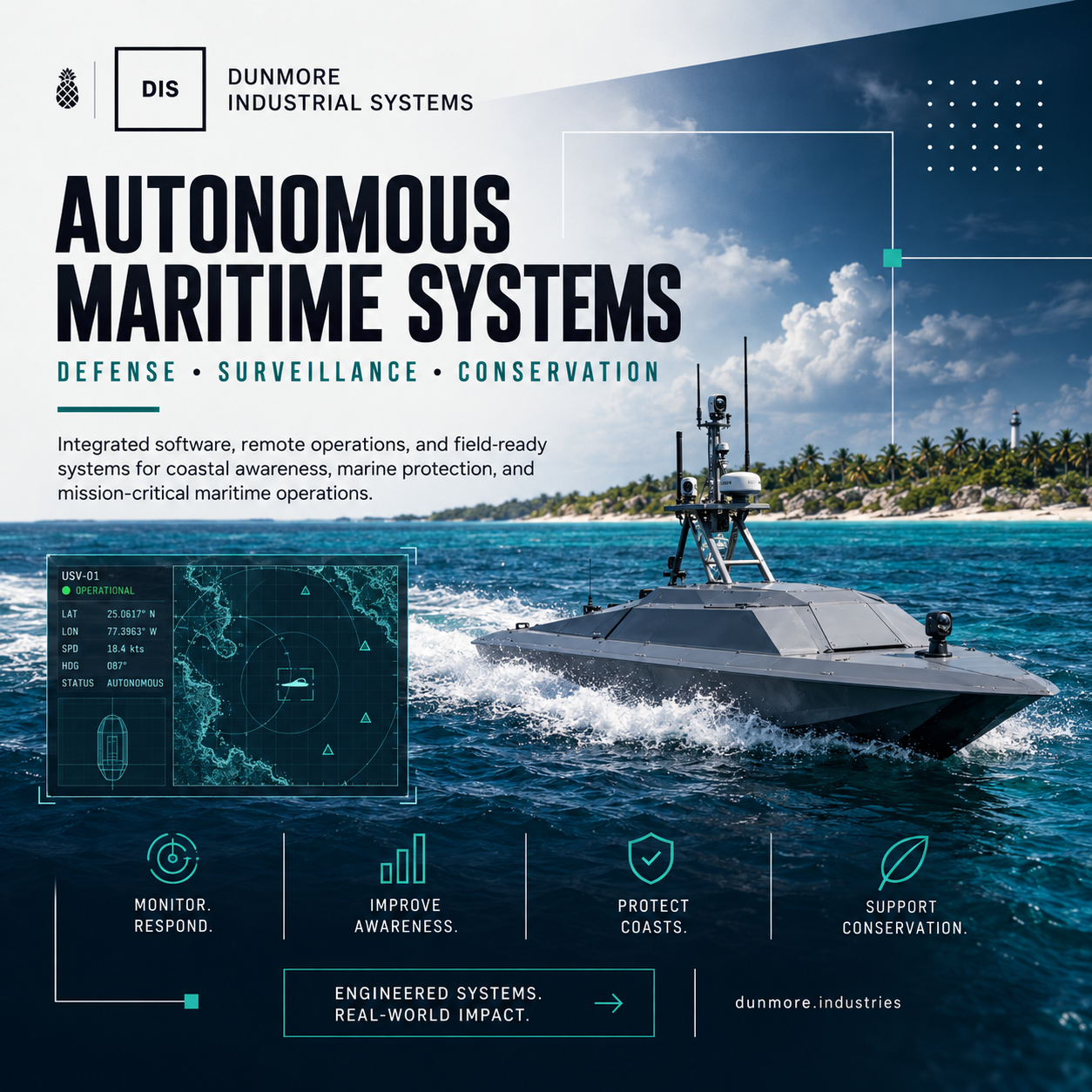 Dunmore Industrial Systems autonomous maritime systems